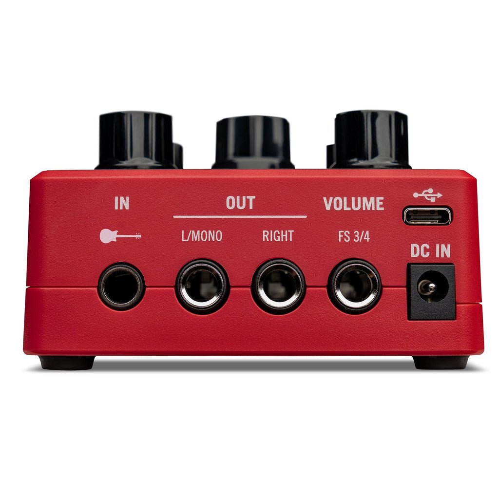 Line 6 POD Express Guitar — battery compartment view