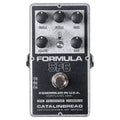 Catalinbread Formula 5F6 overdrive pedal - black and silver top view
