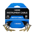 New Boss BPC4 4 inch Patch Cable 3 Pack!
