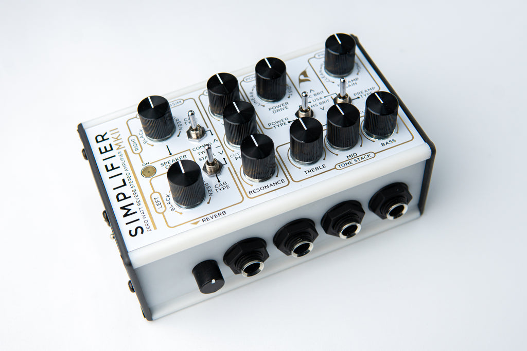 DSM & Humboldt Simplifier MKII amp cab simulator — controls detail