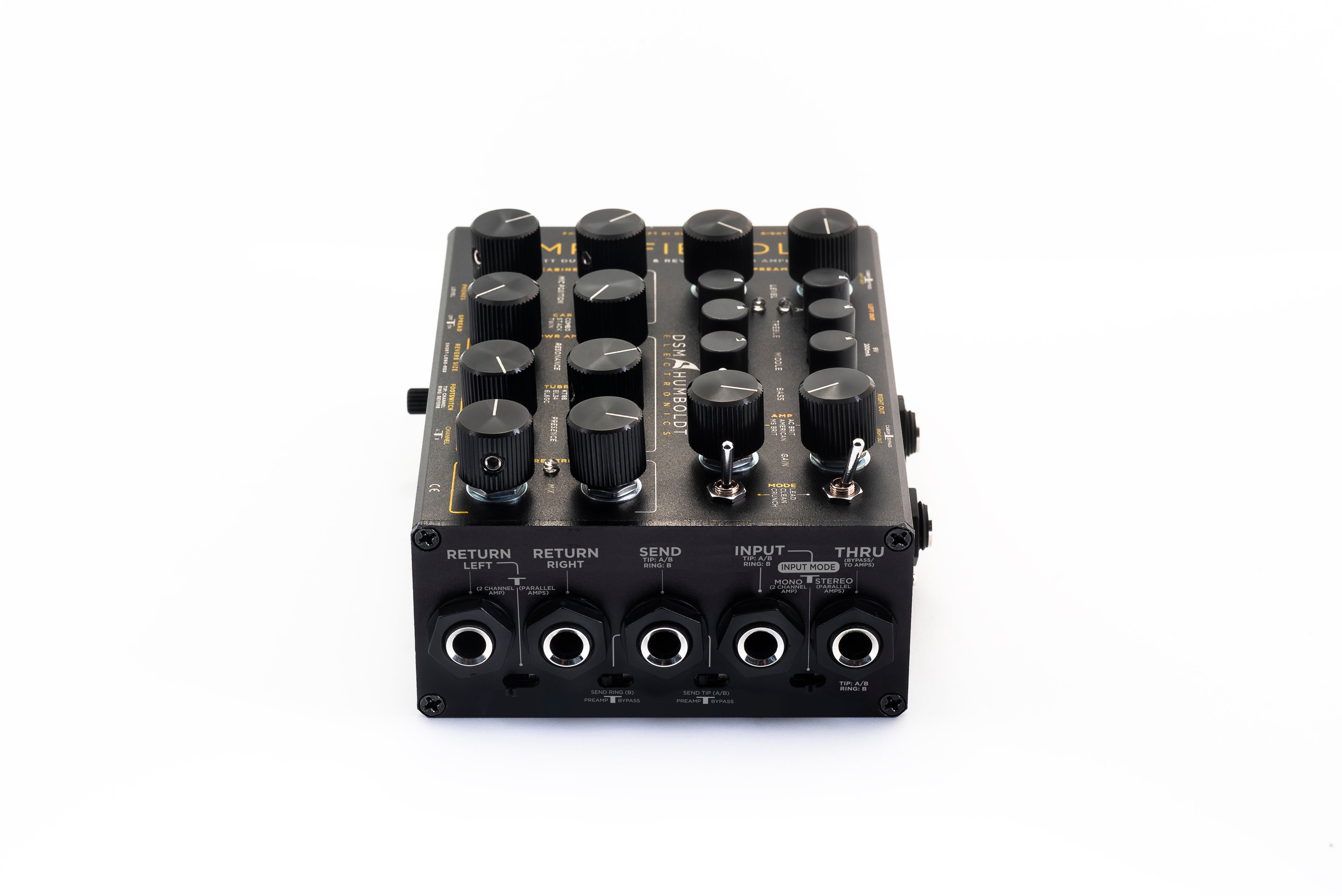 DSM & Humboldt Simplifier DLX preamp cab sim — side view