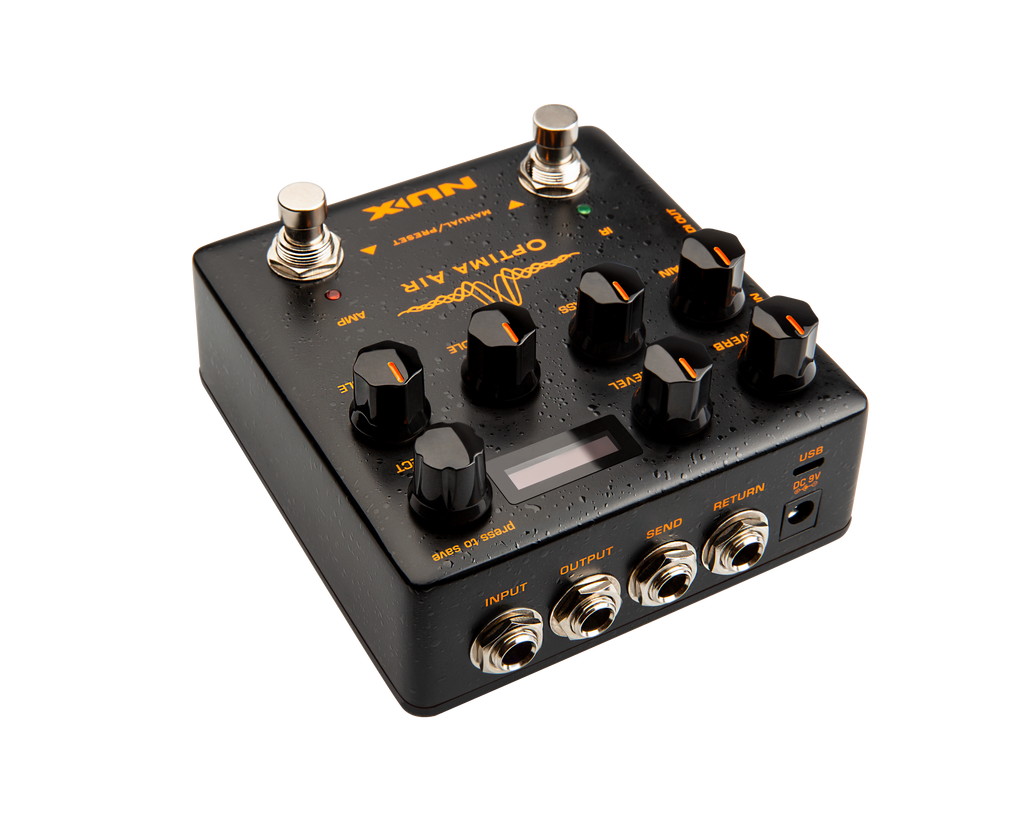 New NUX NAI-5 Optima Air Acoustic Guitar Simulator Effects Pedal