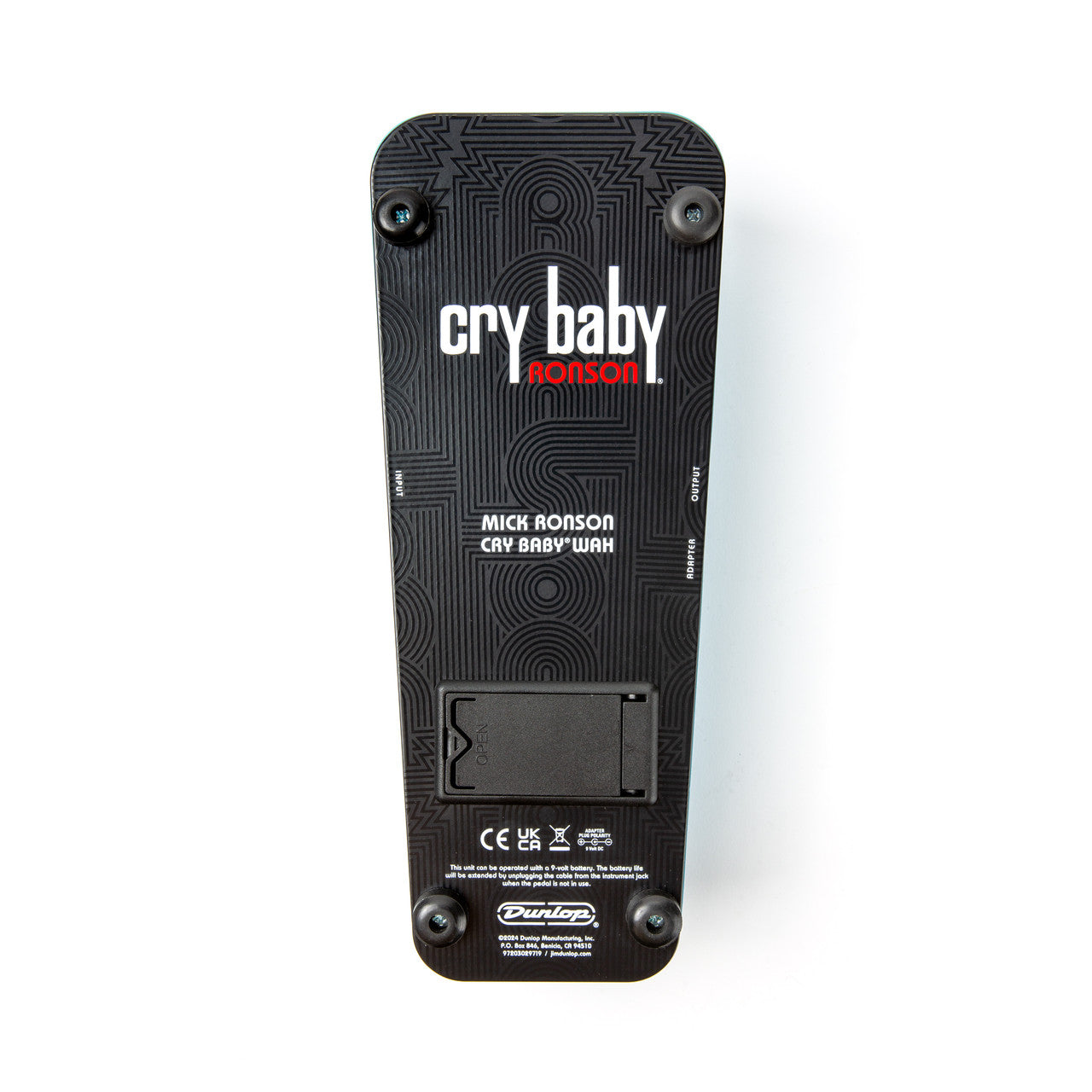 Dunlop MR95LTD Mick Ronson Cry Baby Wah pedal - packaging