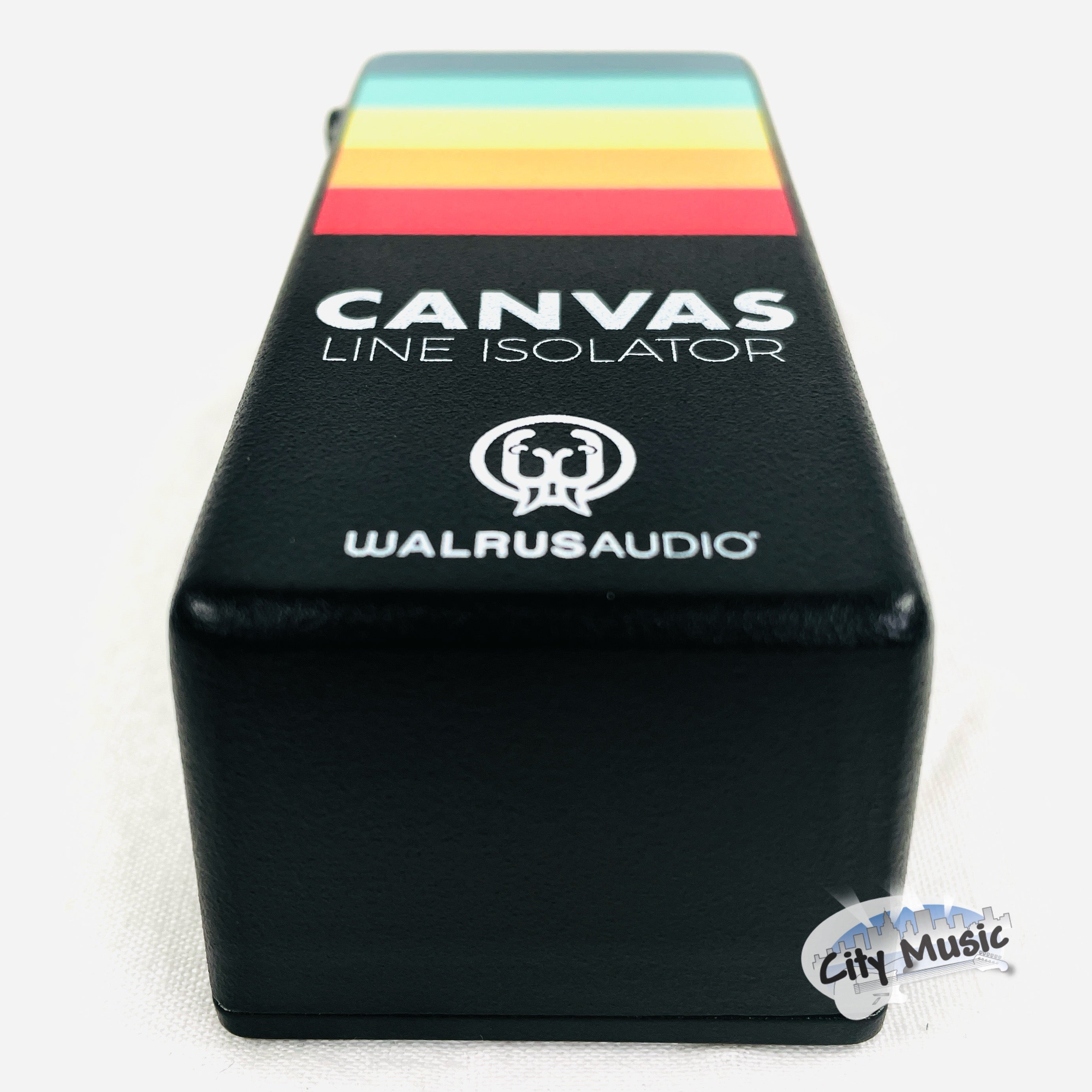 Walrus Audio Canvas Nano line isolator — top edge controls