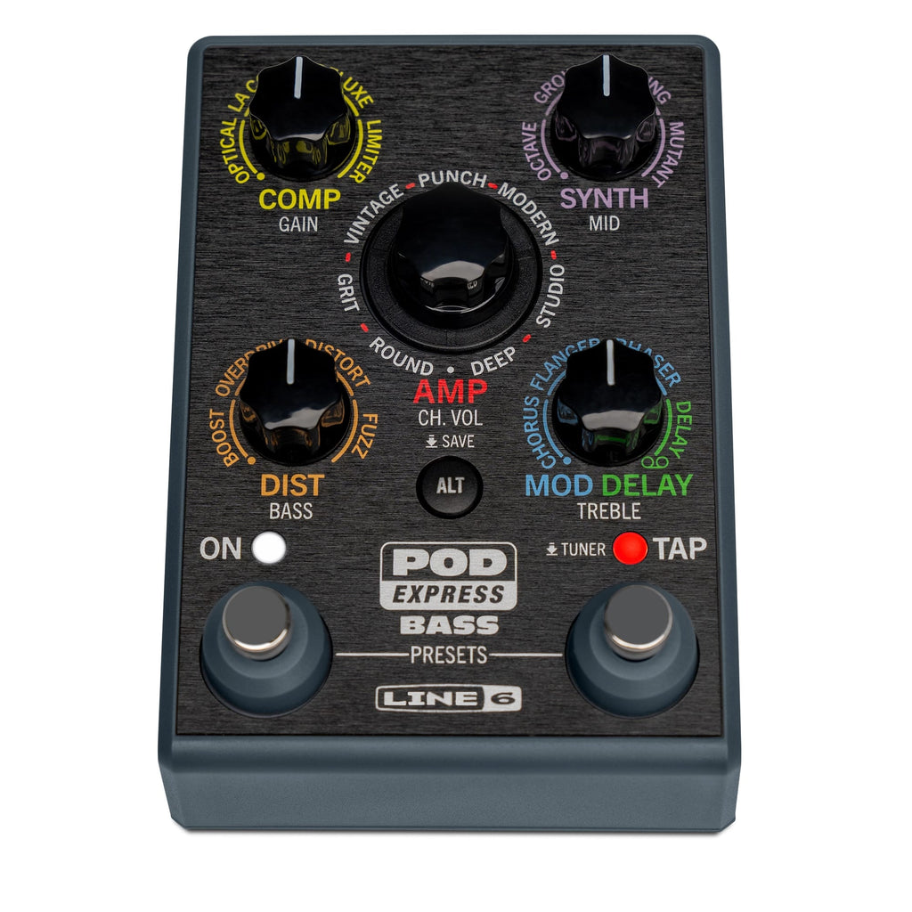 Line 6 POD Express Bass — side profile view