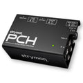 Strymon PCH active stereo direct interface — angled view of black chassis