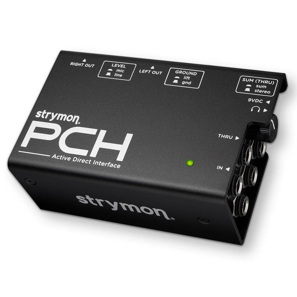 Strymon PCH direct interface — top panel controls detail