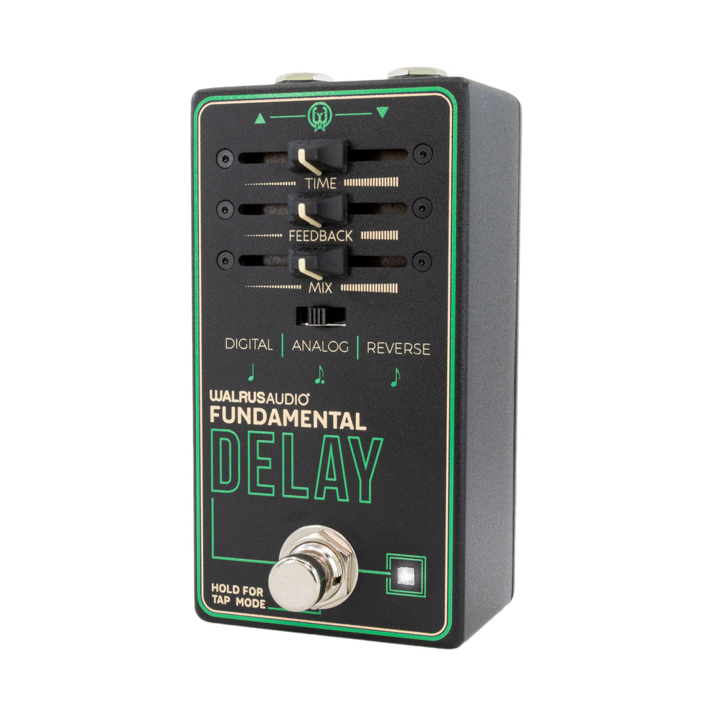 Walrus Audio Fundamental Delay pedal — mode slide switch detail