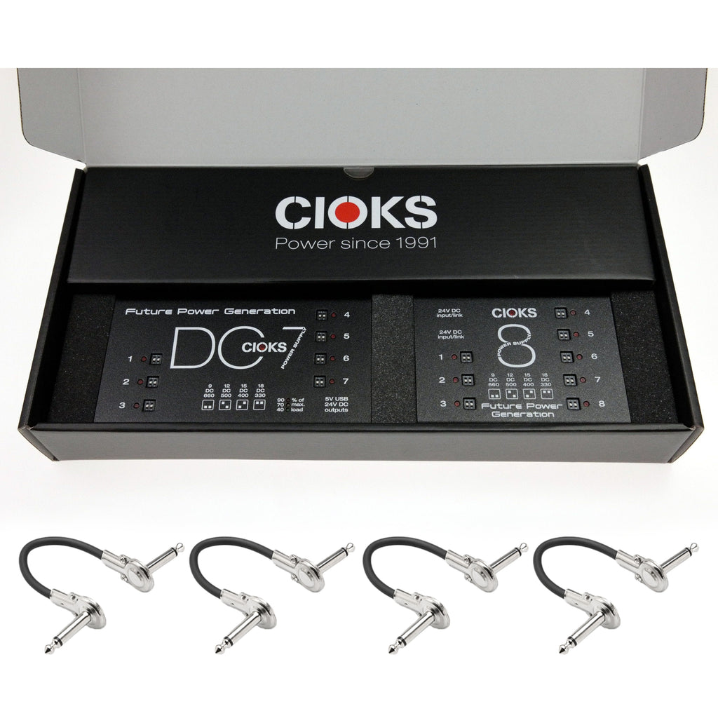 CIOKS SPB Super Power Bundle — angled view of both black power supplies