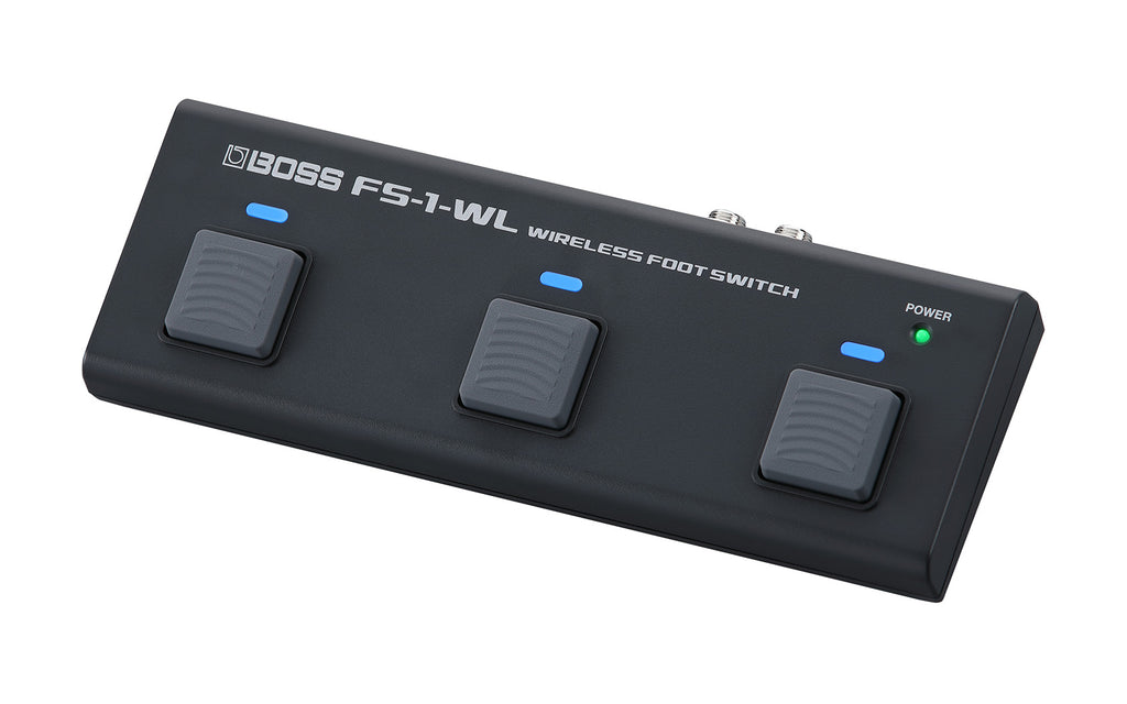 Boss FS-1-WL Bluetooth wireless footswitch connectors