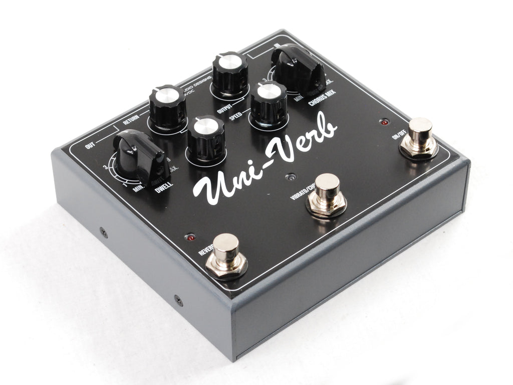 Used J. Rockett Uni-Verb Univibe Reverb Guitar Effects Pedal Univerb