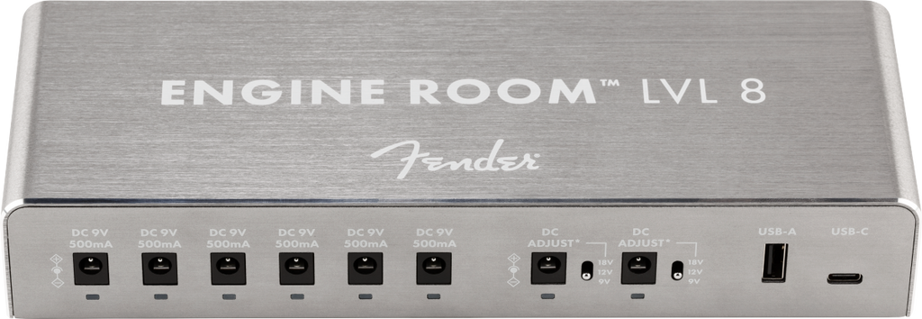 Fender Engine Room LVL8 power supply — connectors view
