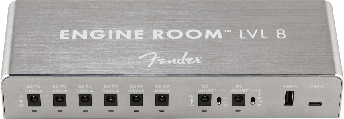 Fender Engine Room LVL8 power supply — connectors view