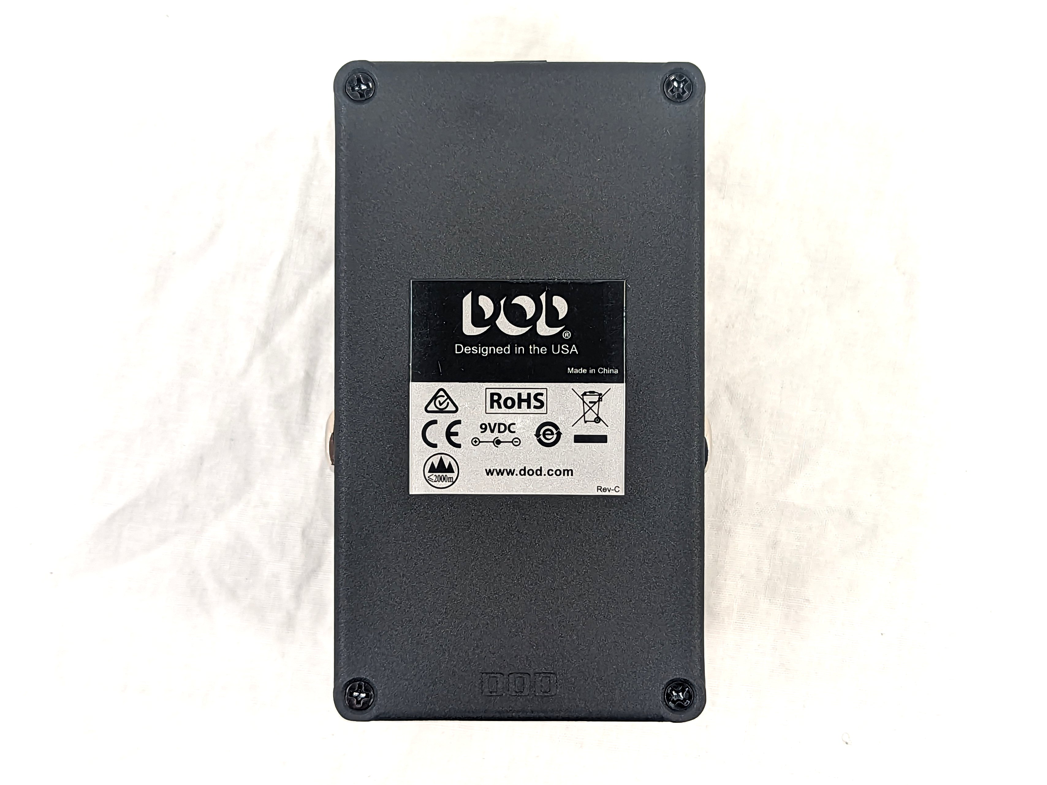 DOD Bifet Boost 410 pedal - used side jack view