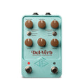 Universal Audio Del-Verb reverb delay pedal — seafoam green front view