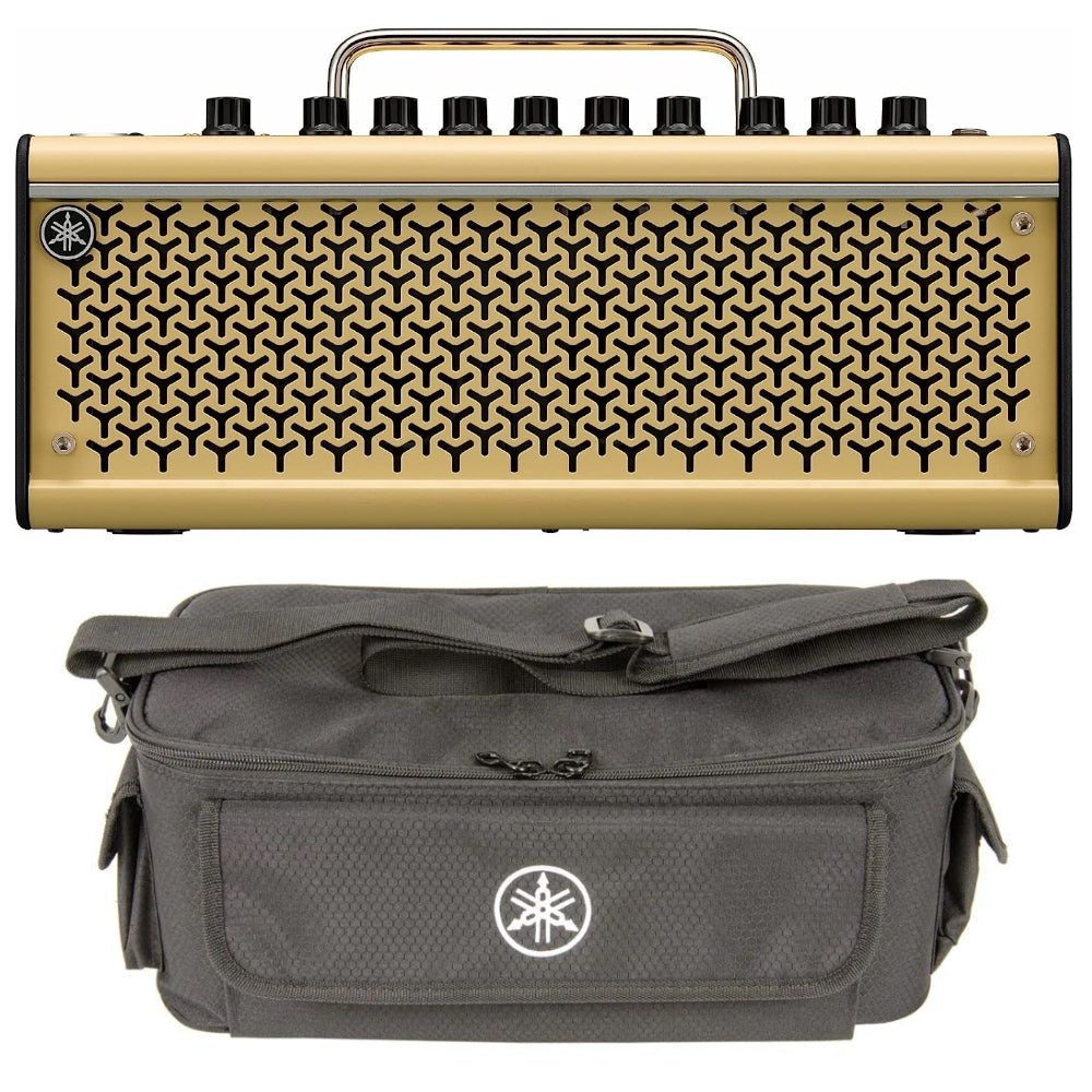 Yamaha THR10-II Wireless desktop guitar amp — front speaker grille, cream finish