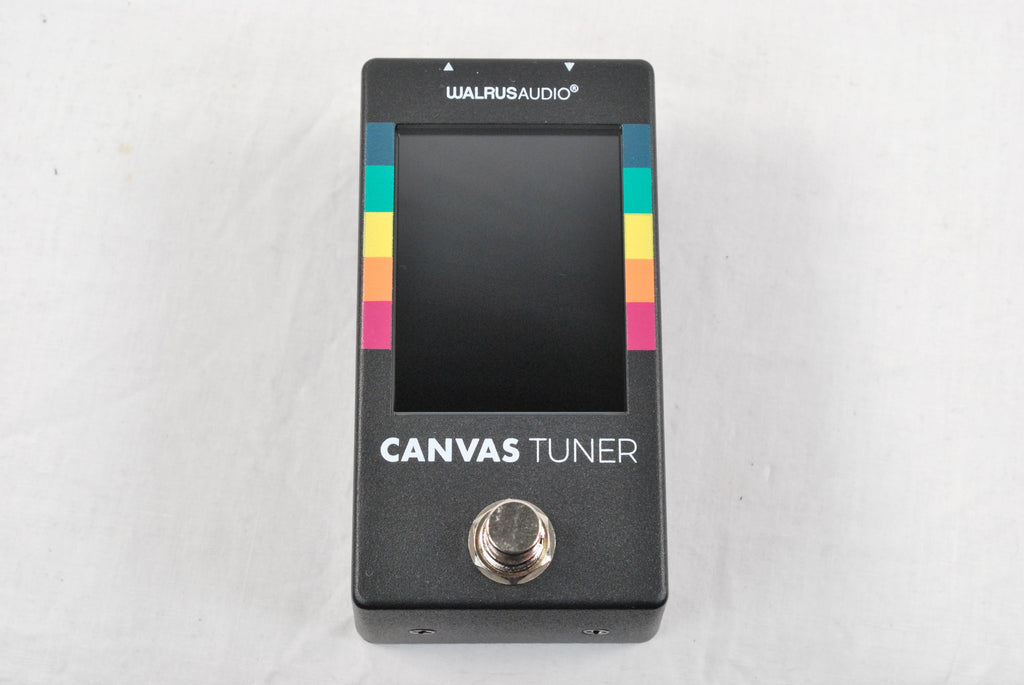 Walrus Audio Canvas Tuner used — angled rear view