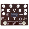 Alexander Fever Pitch orchestrator pedal — maroon, top view