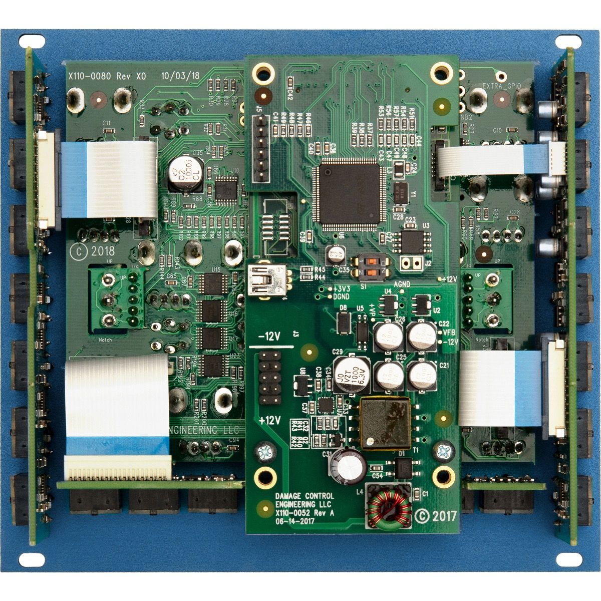 Strymon StarLab reverb Eurorack module — rear USB and connectors