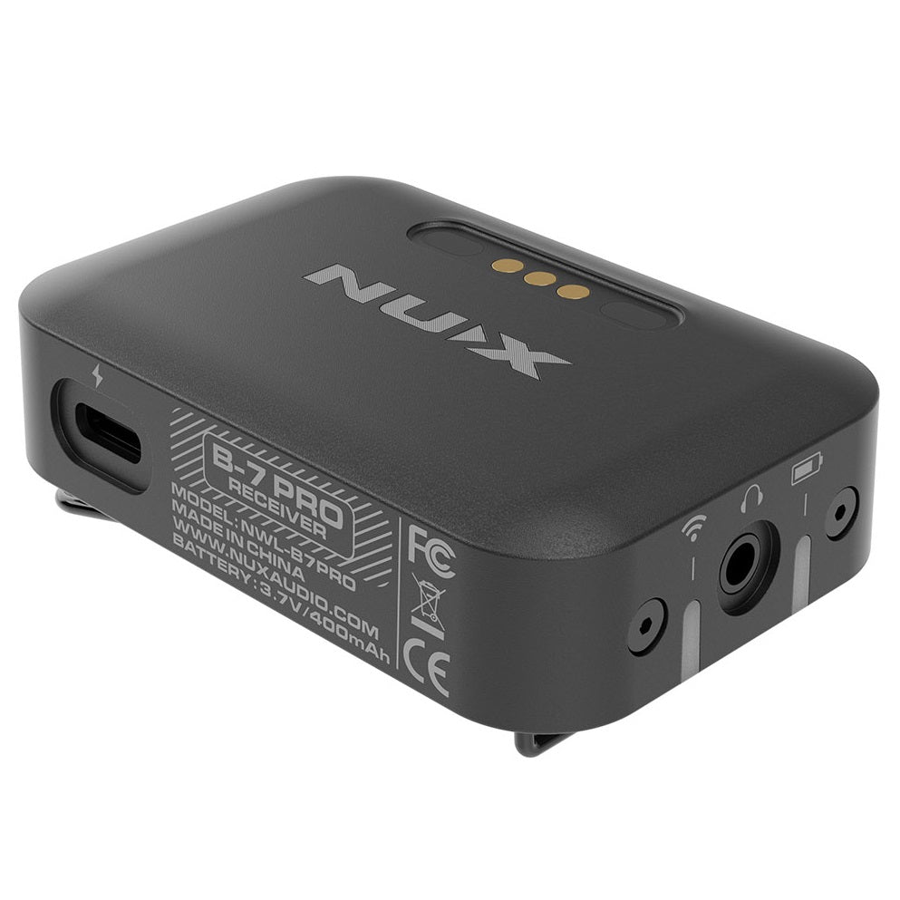 NUX B-7 PRO IEM system color LCD display