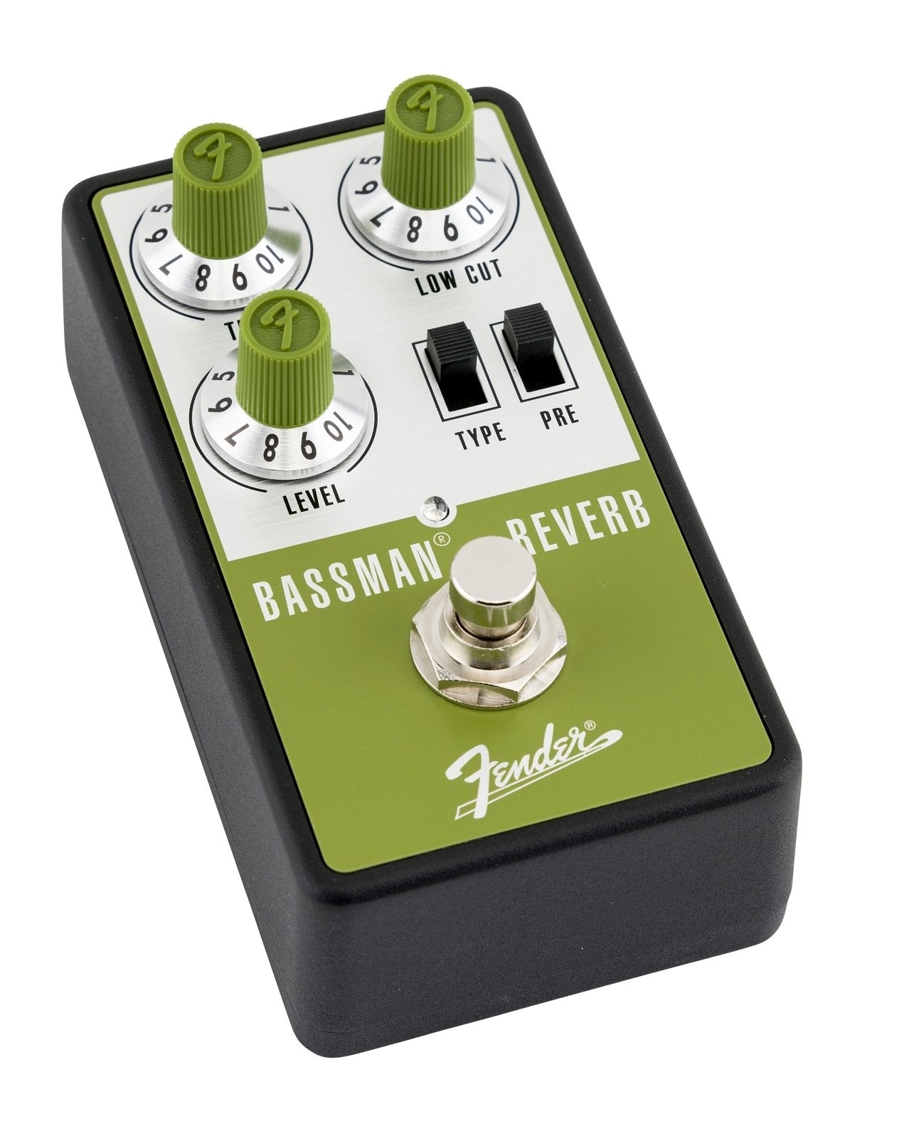 Fender Bassman Reverb pedal — rear view
