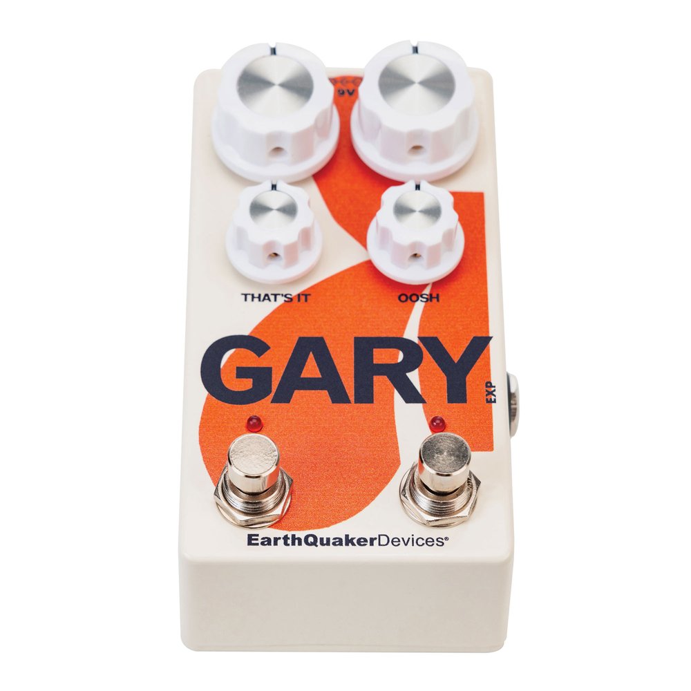 EarthQuaker Gary fuzz and overdrive pedal — control knobs