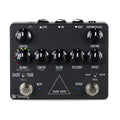 Keeley Dark Side Workstation multi-effects pedal — black enclosure, top view