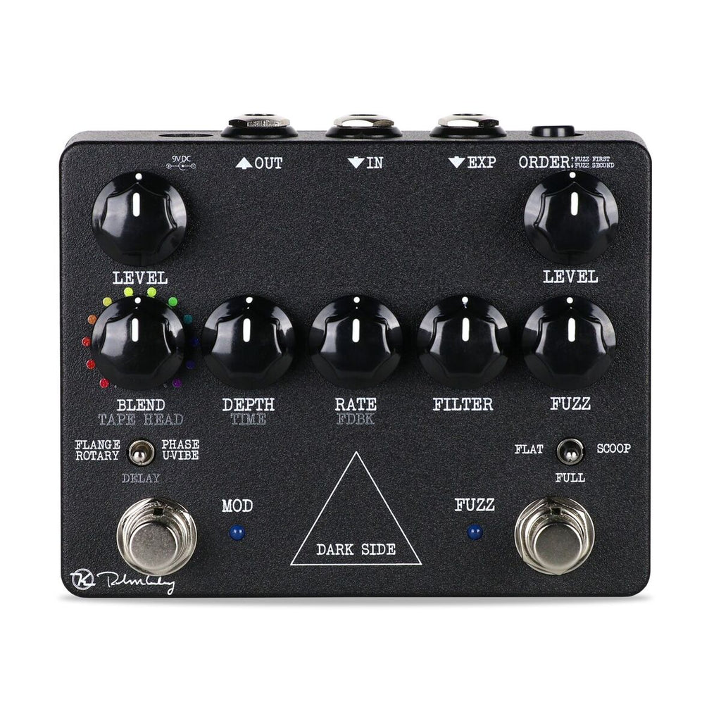 Keeley Dark Side Workstation pedal — fuzz and modulation controls