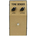 British Pedal Company MKI Tone Bender fuzz pedal — gold hammertone front