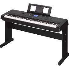Yamaha DGX-660 digital grand piano — control panel detail