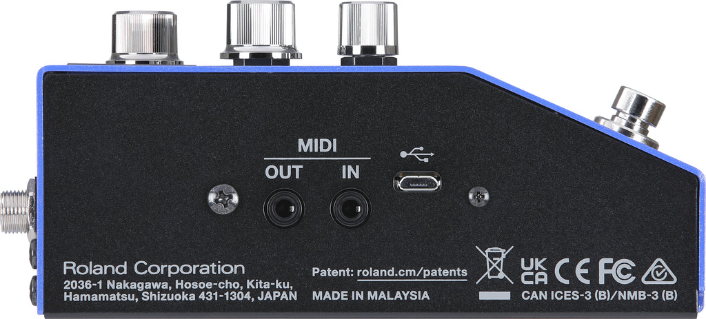 Boss SY-200 synthesizer pedal detail view