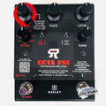 Used Keeley Octa Psi Transfigurating Fuzz pedal — top view