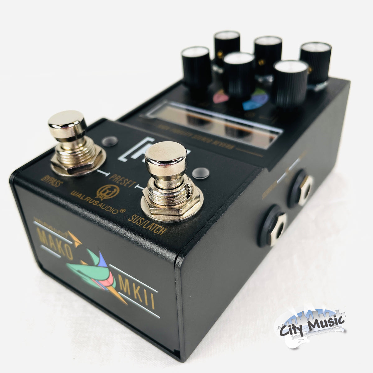 Used Walrus Audio MAKO Series MKII R1 High-Fidelity Reverb Guitar Effects Pedal ♫
