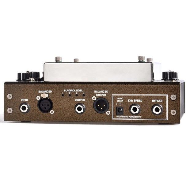 T-Rex Binson Echorec drum delay — rear connections view