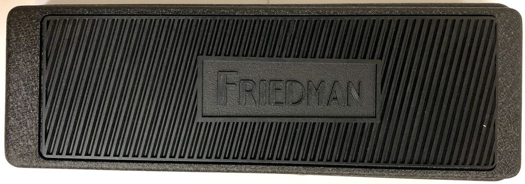 Friedman Gold-72 No More Tears wah pedal — angled view
