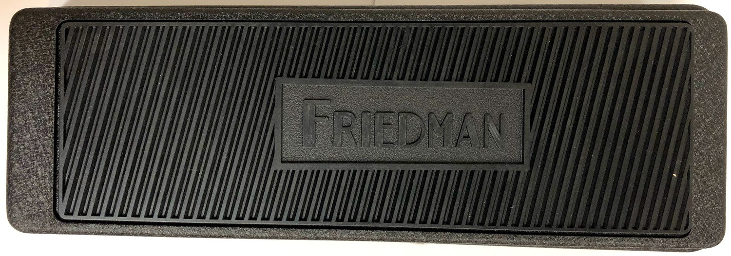 Friedman Gold-72 No More Tears wah pedal — angled view