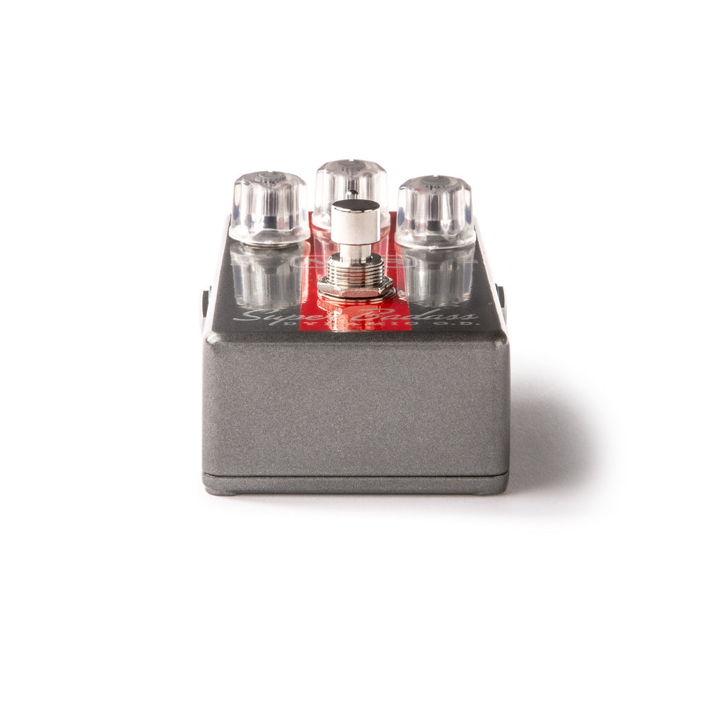 MXR M249 Super Badass Dynamic Overdrive pedal - rear panel view