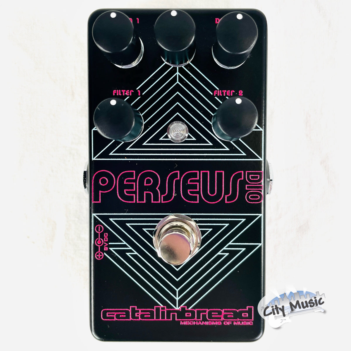Used Catalinbread Perseus Dio Synth Sub-Octave Fuzz Guitar Effects Pedal ♫