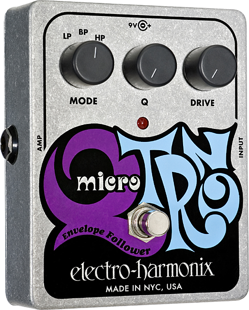Electro-Harmonix Micro Q-Tron envelope filter pedal - top view