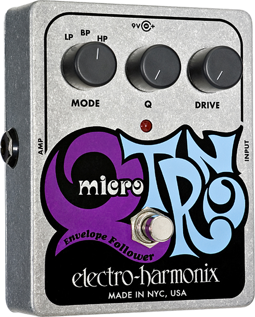 Electro-Harmonix Micro Q-Tron envelope filter pedal - top view