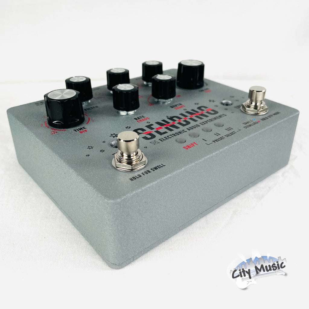 Used Electronic Audio Experiments Sending V2 Delay Guitar Effects Pedal ♫