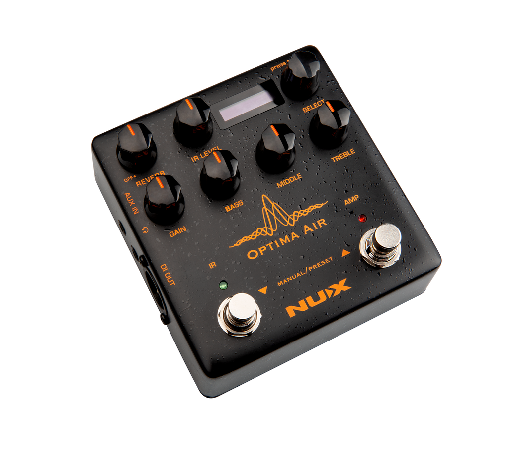 New NUX NAI-5 Optima Air Acoustic Guitar Simulator Effects Pedal