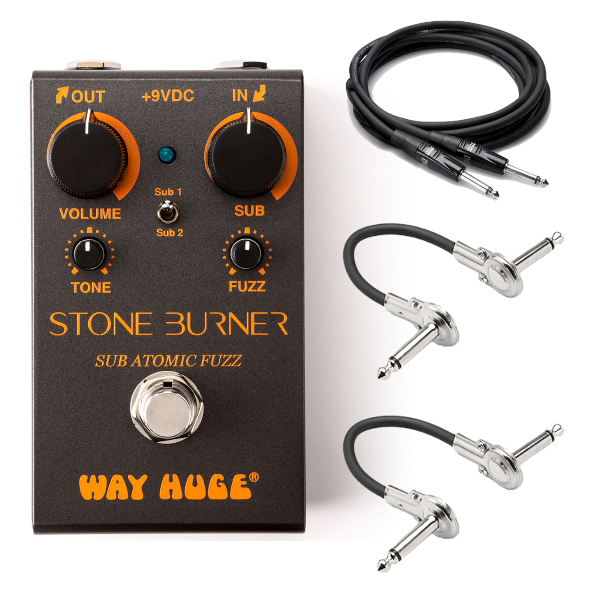 Way Huge WM81 Stone Burner fuzz pedal front view