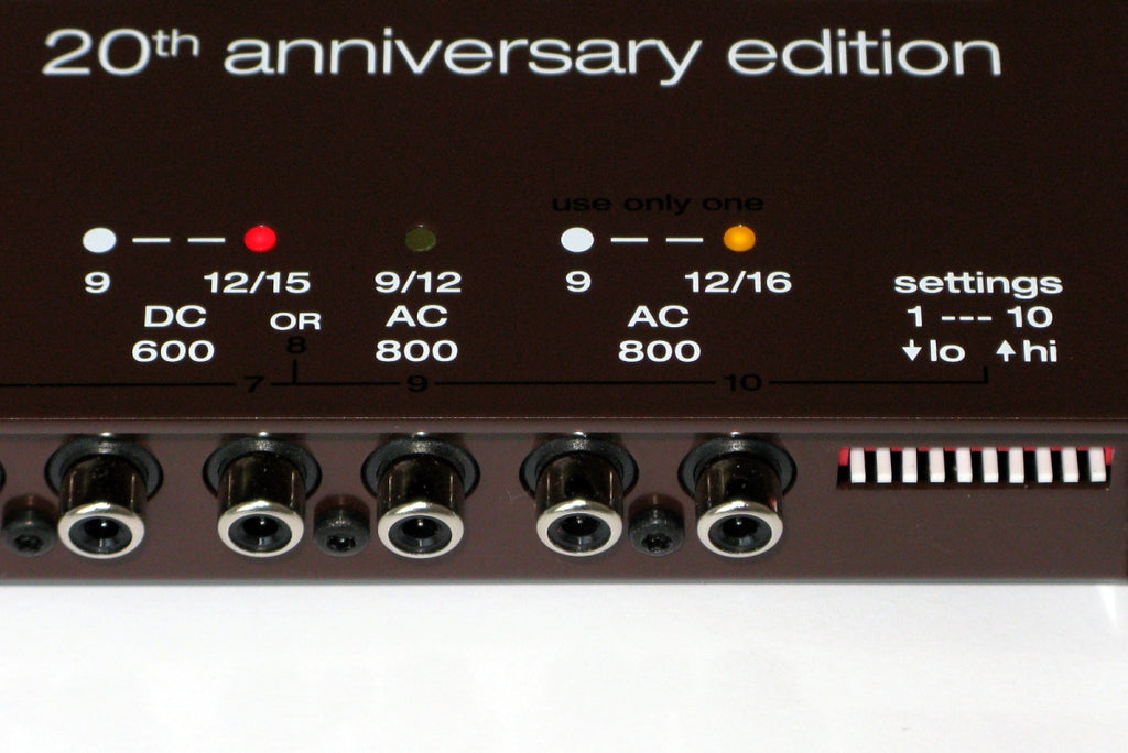 CIOKS Ciokolate power supply - rear panel with mains input
