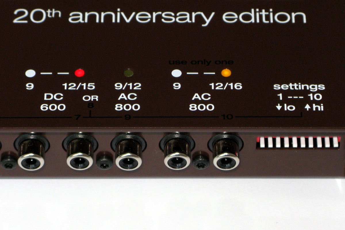 CIOKS Ciokolate power supply - rear panel with mains input