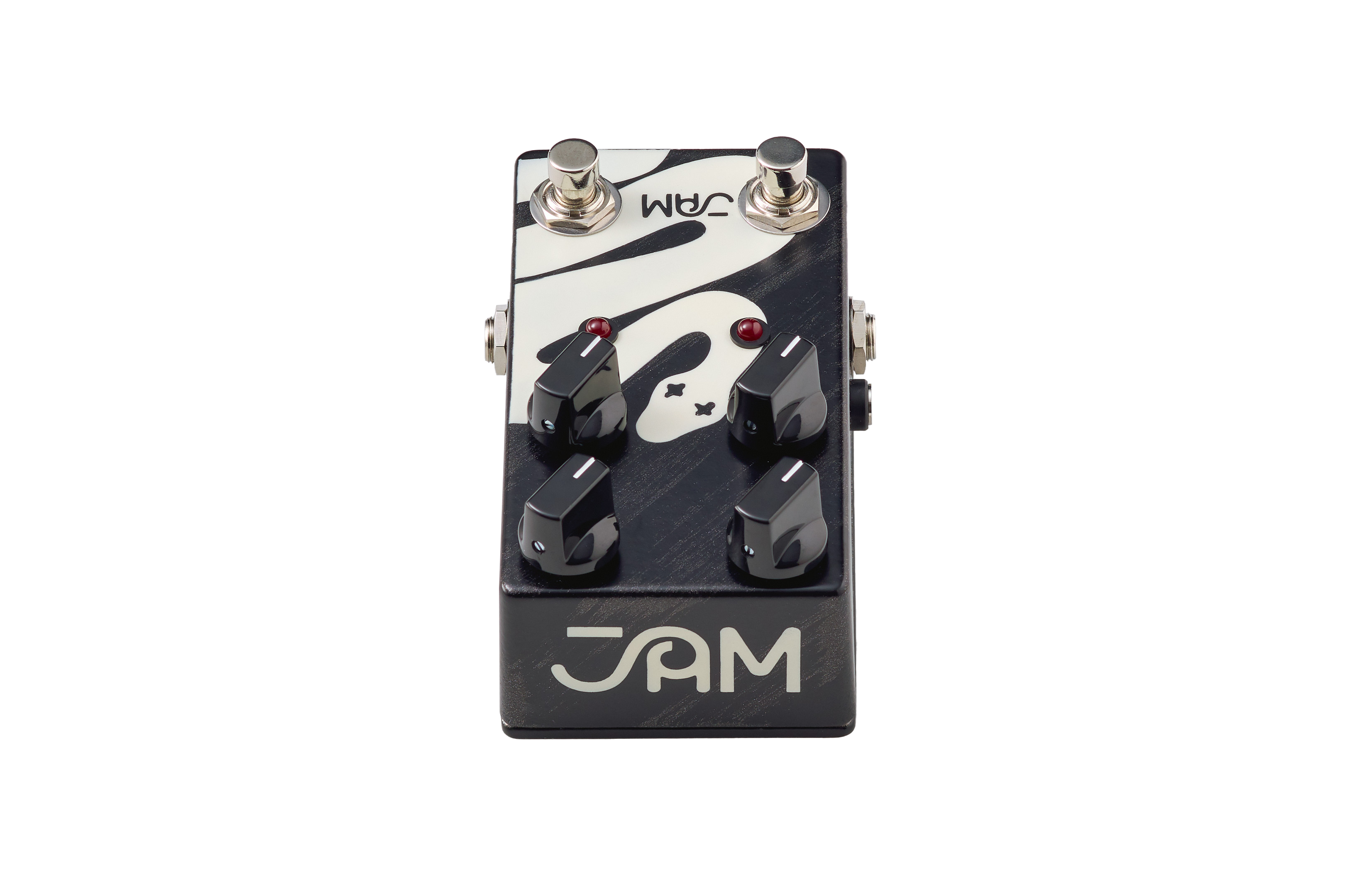 JAM Pedals Rattler Bass distortion pedal — side profile view