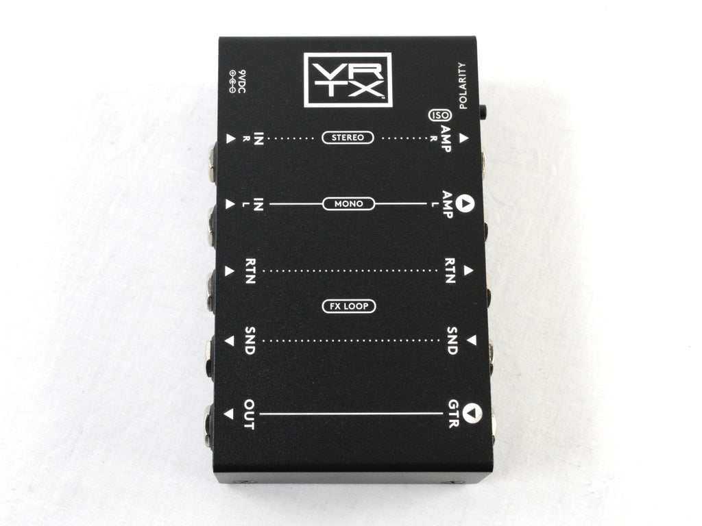 Used Vertex Buffer Interface pedalboard buffer — routing labels detail