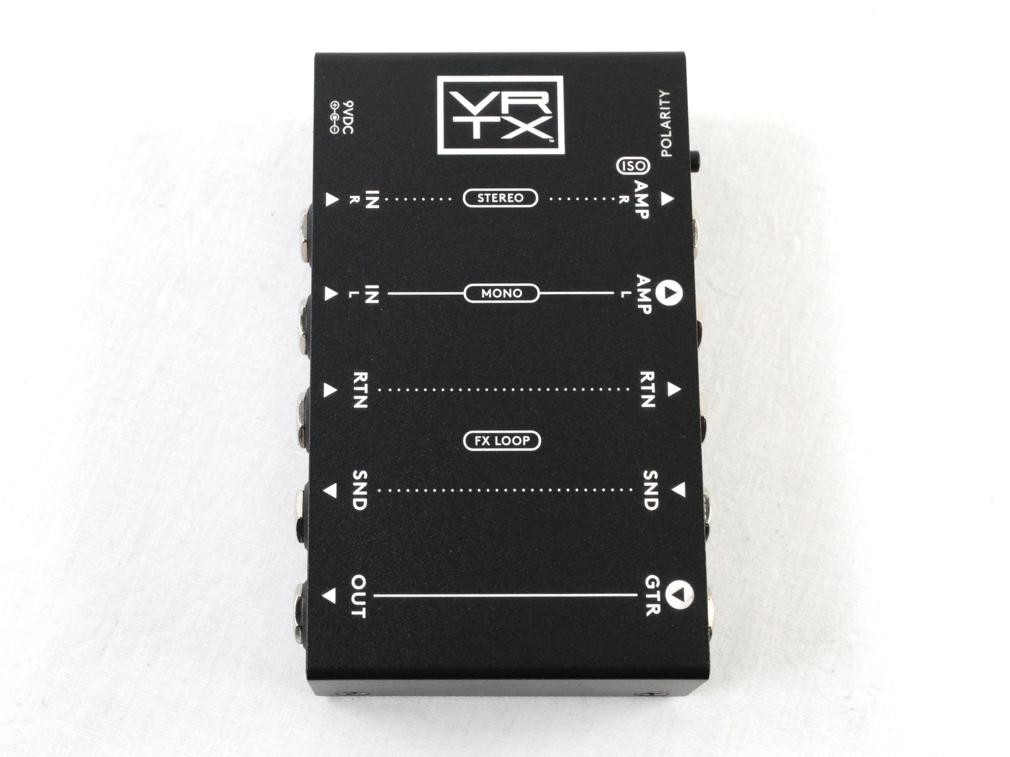 Used Vertex Buffer Interface pedalboard buffer — routing labels detail