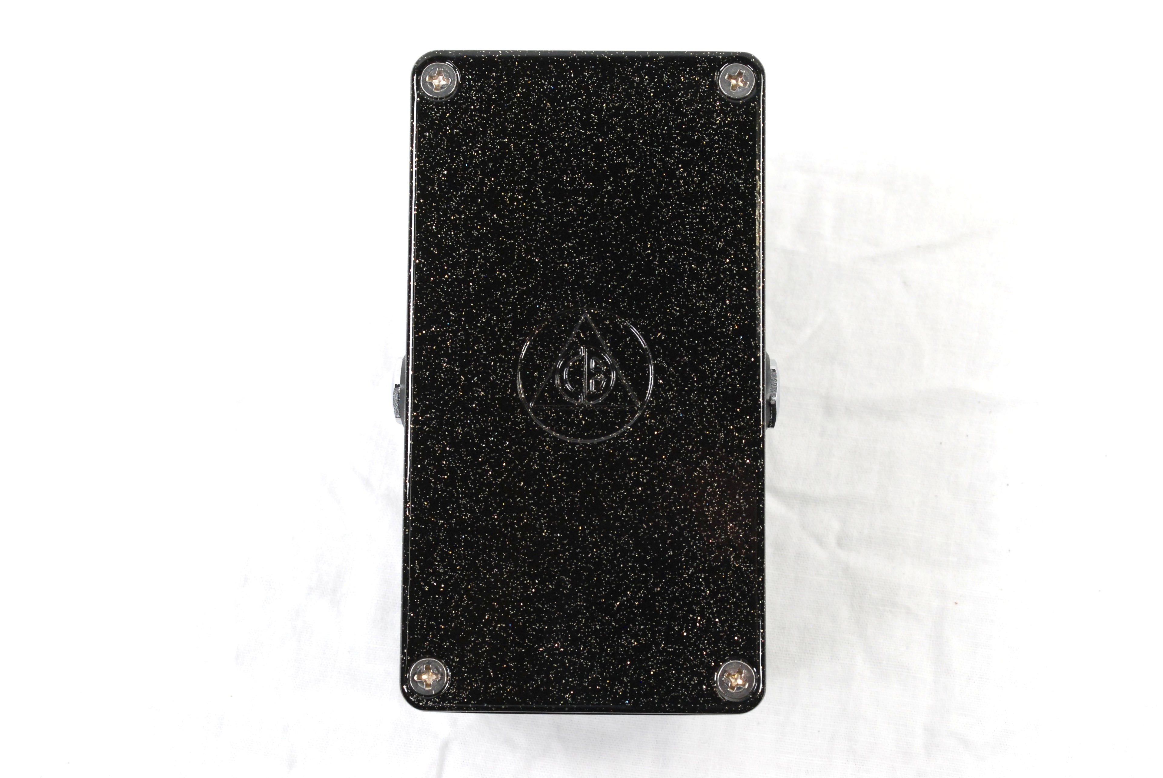 Catalinbread Tremolo8 pedal — side view showing power and signal jacks