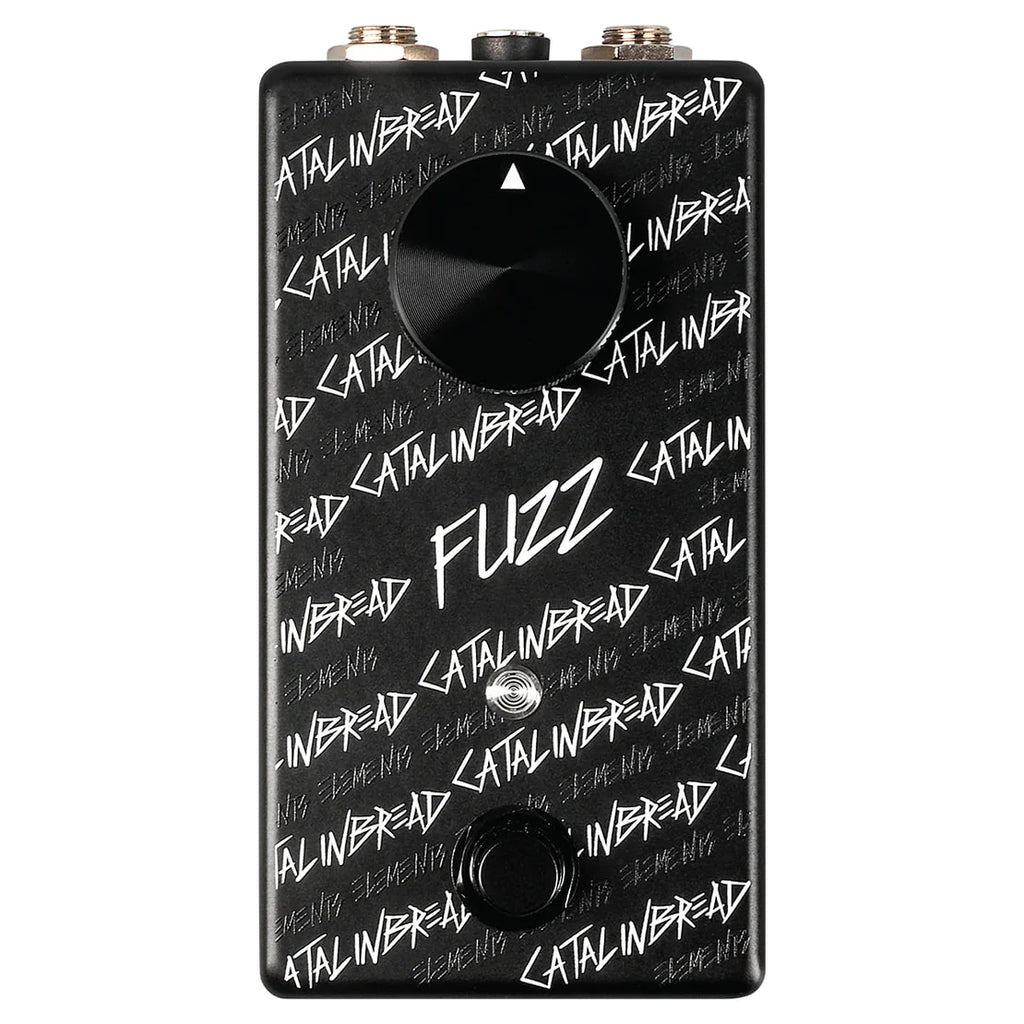 Catalinbread Elements Fuzz pedal — angled view of knob